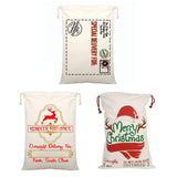 50x70CM Large Canvas Christmas Gift Bag