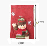 50x70CM Large Canvas Christmas Gift Bag