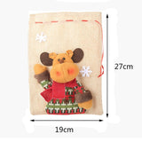 50x70CM Large Canvas Christmas Gift Bag