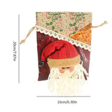 50x70CM Large Canvas Christmas Gift Bag