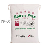 New Year Gift Santa Sacks Personalized Large