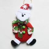 Christmas Baubles Santa Claus Snowman Bear