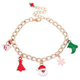 Christmas Charm Bracelet Santa Claus