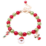 Christmas Charm Bracelet Santa Claus