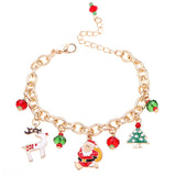 Christmas Charm Bracelet Santa Claus