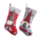 Large Christmas Stockings Pendant Cloth Ornaments