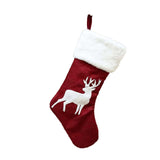 Large Christmas Stockings Pendant Cloth Ornaments