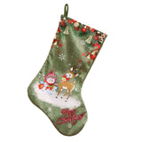 Large Christmas Stockings Pendant Cloth Ornaments