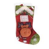Large Christmas Stockings Pendant Cloth Ornaments
