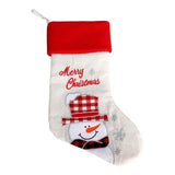 Large Christmas Stockings Pendant Cloth Ornaments