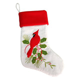 Large Christmas Stockings Pendant Cloth Ornaments