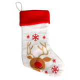 Large Christmas Stockings Pendant Cloth Ornaments