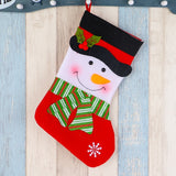 Large Christmas Stockings Pendant Cloth Ornaments