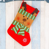 Large Christmas Stockings Pendant Cloth Ornaments