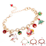 Christmas Charm Bracelet Santa Claus