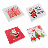 Christmas Napkin Navidad Santa Claus Tree Snowflake Paper