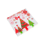Christmas Napkin Navidad Santa Claus Tree Snowflake Paper