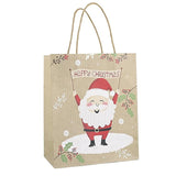 Christmas Gift Bags Santa Kraft