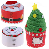 Cupcake Cotton Towels Santa Claus