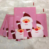 50Pcs Cartoon Christmas Bag Santa Claus