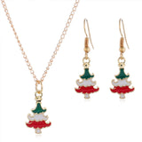 Christmas Necklace Santa Claus Necklace Gift