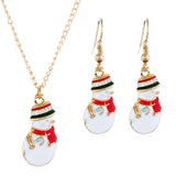 Christmas Necklace Santa Claus Necklace Gift