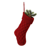 Lovely Gift Bag Knit Santa Elk Socks