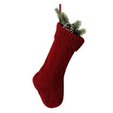 Lovely Gift Bag Knit Santa Elk Socks