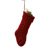 Lovely Gift Bag Knit Santa Elk Socks