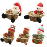Christmas Doll Candy Storage Basket Doll