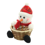 Christmas Doll Candy Storage Basket Doll