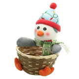 Christmas Doll Candy Storage Basket Doll