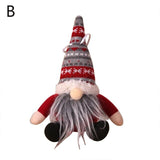 Handmade Swedish Stuffed Toy Santa Doll